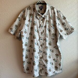 Patagonia dress shirt | organic cotton | size L